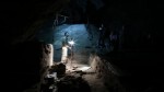Раскопки в пещере Lapa do Santo в Бразилии. Credit: André Strauss