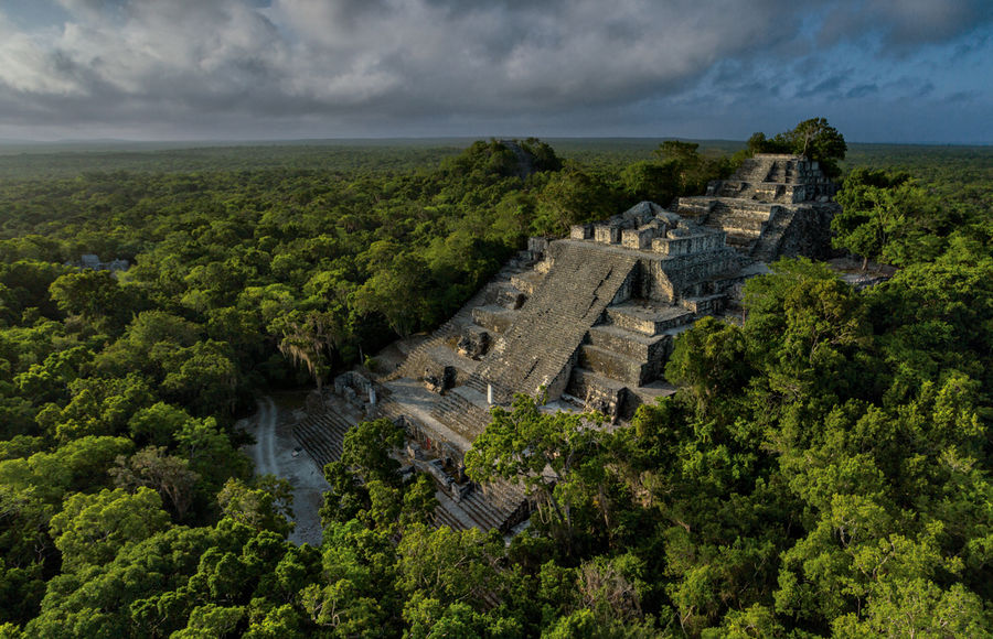 Памятник цивилизации майя