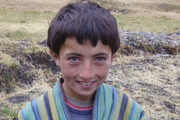 Ягнобский мальчик. Фото О.П. Балановского.