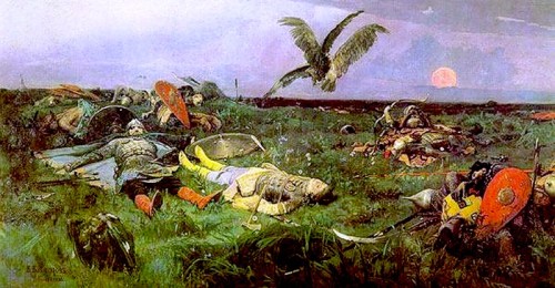 После побоища Игоря Святославича с половцами